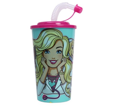 Barbie Sipper with Straw 450ml Multicolour 3Y+